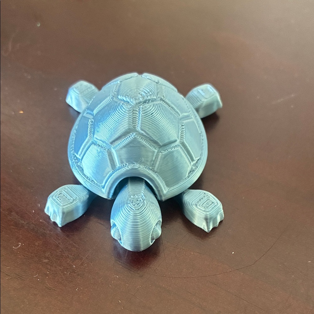 Blue Turtle Toy for Small Pets